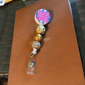 Handmade badge reel---back and body hurts